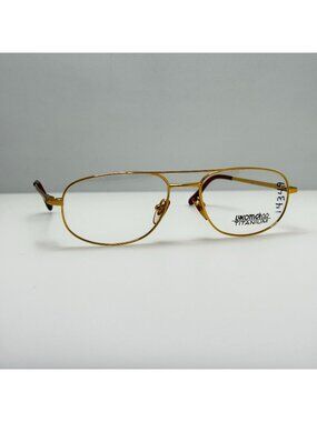 Luxottica Eyeglasses Eye Glasses Frames Titanium 1038 GP 53-17-135